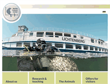 Tablet Screenshot of marine-science-center.de
